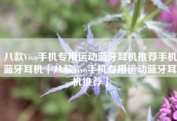 八款Vivo手机专用运动蓝牙耳机推荐手机蓝牙耳机「八款Vivo手机专用运动蓝牙耳机推荐」