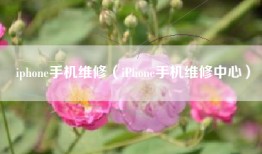iphone手机维修（iPhone手机维修中心）