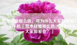 荒木经惟那么色，可为什么大家都爱他？v i v o 手机「荒木经惟那么色，可为什么大家都爱他？」