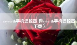 skyworth手机遥控器（skyworth手机遥控器下载）