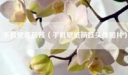 手机壁纸萌娃（手机壁纸萌娃头像图片）