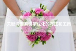 关键词搜索引擎优化的方法和工具