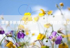 苹果手机维修点北京（iphone维修点 北京）