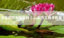 手机软件制作工具（app制作工具手机版）