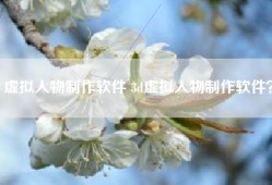 虚拟人物制作软件 3d虚拟人物制作软件？