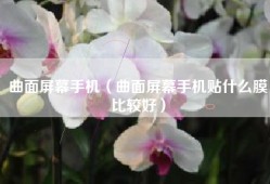 曲面屏幕手机（曲面屏幕手机贴什么膜比较好）
