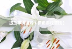 捉鱼手机游戏（抓鱼游戏赚钱）