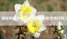 淘宝网买手机（淘宝网买手机信得过吗）