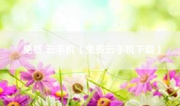 免费 云手机（免费云手机下载）