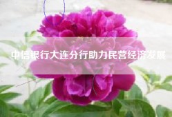 中信银行大连分行助力民营经济发展