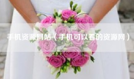 手机资源网站（手机可以看的资源网）
