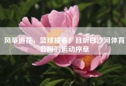 风筝追花，篮球撞春！且听白沙河体育公园的运动序章