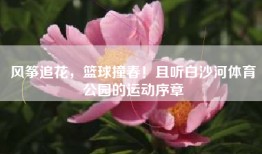 风筝追花，篮球撞春！且听白沙河体育公园的运动序章