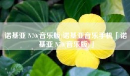 诺基亚 N70(音乐版)诺基亚音乐手机「诺基亚 N70(音乐版)」
