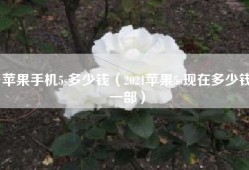 苹果手机5s多少钱（2021苹果5s现在多少钱一部）