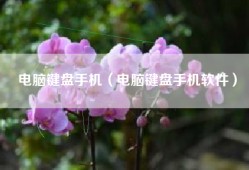 电脑键盘手机（电脑键盘手机软件）