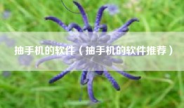 抽手机的软件（抽手机的软件推荐）