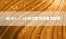 iu的手机（iu手机壁纸高清唯美图片）