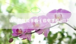 省电的智能手机（省电手机2021）