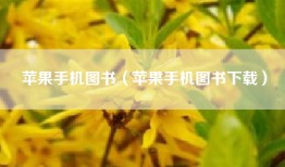 苹果手机图书（苹果手机图书下载）