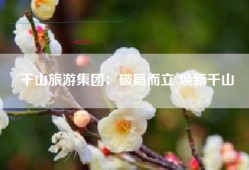 千山旅游集团：破局而立 焕新千山