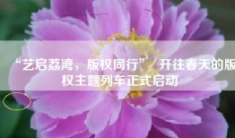 “艺启荔湾，版权同行”  开往春天的版权主题列车正式启动