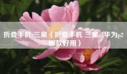 折叠手机 三星（折叠手机 三星z5华为p2 哪款好用）