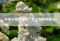 米加小镇世界无广告全部解锁版2025