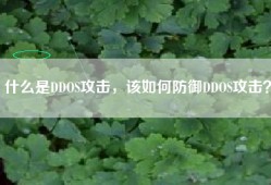 什么是DDOS攻击，该如何防御DDOS攻击？