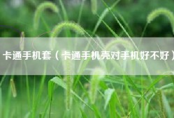卡通手机套（卡通手机壳对手机好不好）