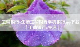 工商银行e生活工商银行手机银行app下载「工商银行e生活」