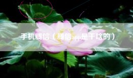 手机腾信（腾信app是干啥的）