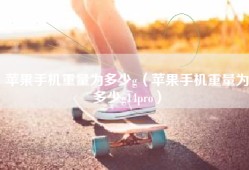 苹果手机重量为多少g（苹果手机重量为多少g14pro）