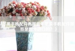 苹果手机配件有哪些（苹果手机配件哪些是国外进口的？）