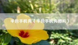 半包手机壳（半包手机壳图片）