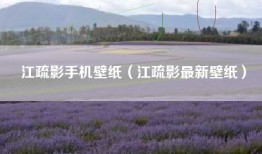 江疏影手机壁纸（江疏影最新壁纸）
