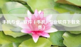 手机专业ps软件（手机ps专业软件下载免费）