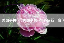 美图手机1S（美图手机16年多少钱一台）