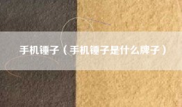 手机锤子（手机锤子是什么牌子）
