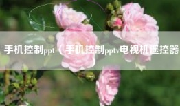手机控制ppt（手机控制pptv电视机遥控器）