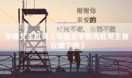 华强北手机壳（华强北手机壳批发主要在哪个楼）