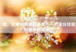 瞧，这里的风景有多美——石家庄绘就和美乡村新画卷