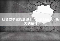 红色故事里的唐山丨“铁肩担道义”的大钊精神