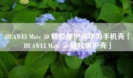 HUAWEI Mate 50 硅胶保护壳华为手机壳「HUAWEI Mate 50 硅胶保护壳」