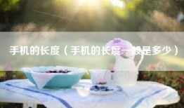 手机的长度（手机的长度一般是多少）