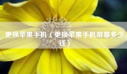 更换苹果手机（更换苹果手机屏幕多少钱）