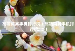 高端商务手机排行榜（高端商务手机排行榜2020）