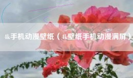 4k手机动漫壁纸（4k壁纸手机动漫满屏）