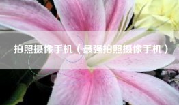 拍照摄像手机（最强拍照摄像手机）