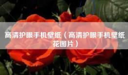 高清护眼手机壁纸（高清护眼手机壁纸花图片）